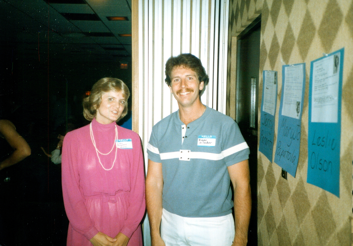 Deborah Thompson and Roger Fischer