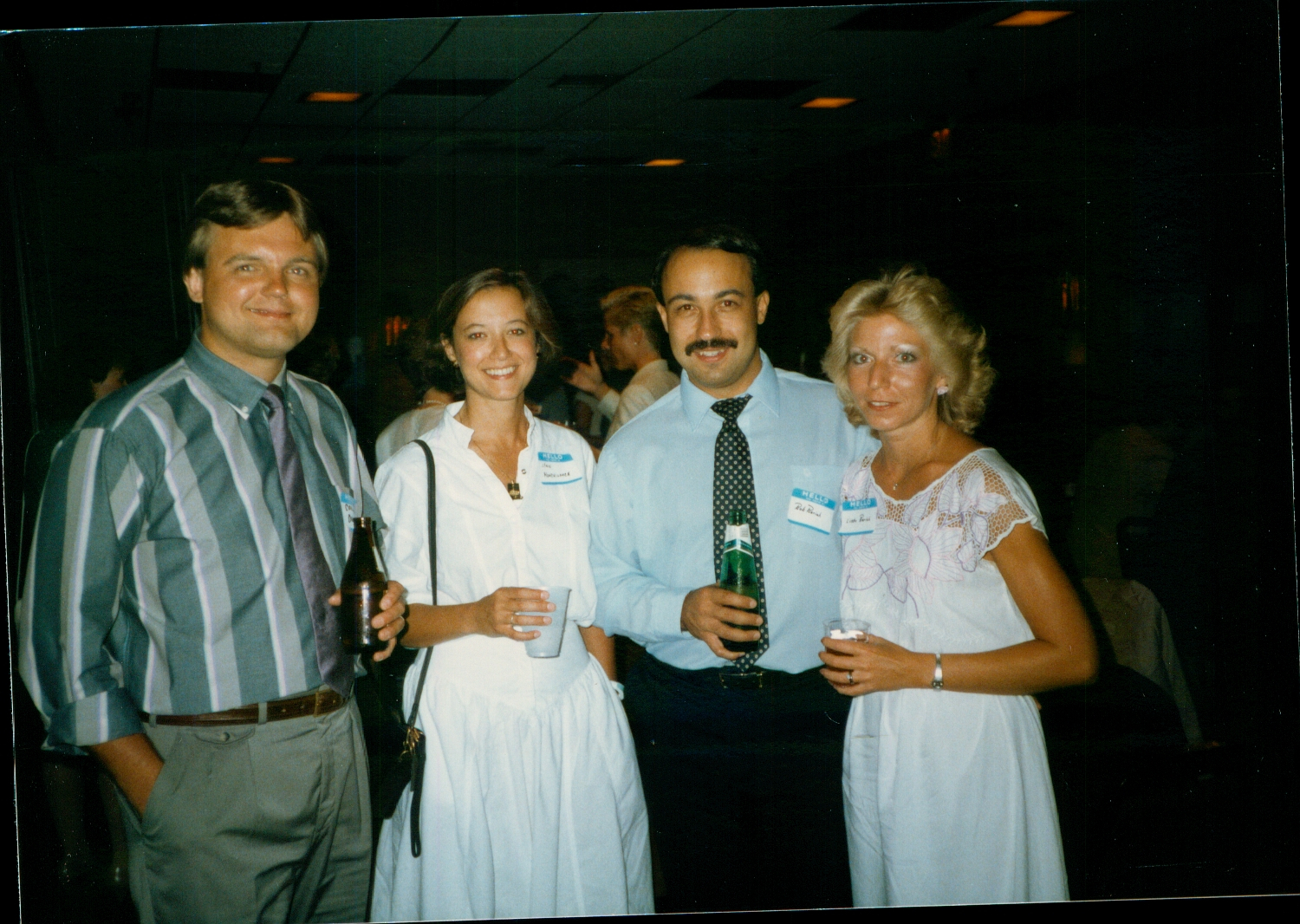 Collin Dickey, Lynn Momchilovich, Bob Barich, and Linda Barich