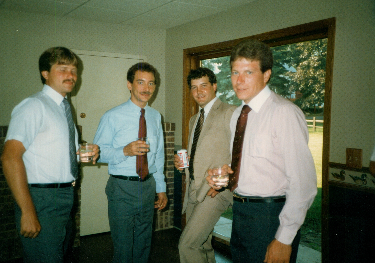 John Rymarchik, Brian Sartor, Rawn Roman, and Marc McDaniel