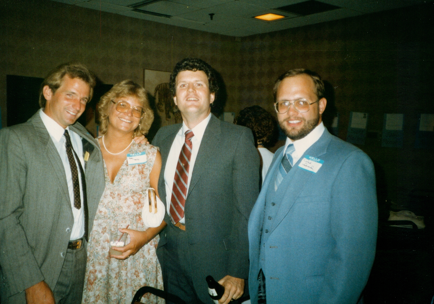 Dale Hanlon, (Dale's wife), John Reinhart, Paul Durand