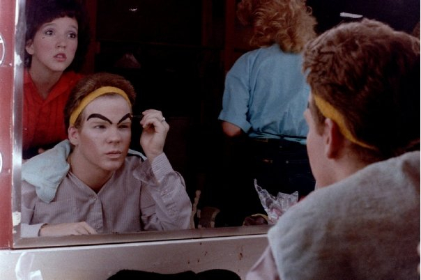 Senior Play '84 dress rehearsal