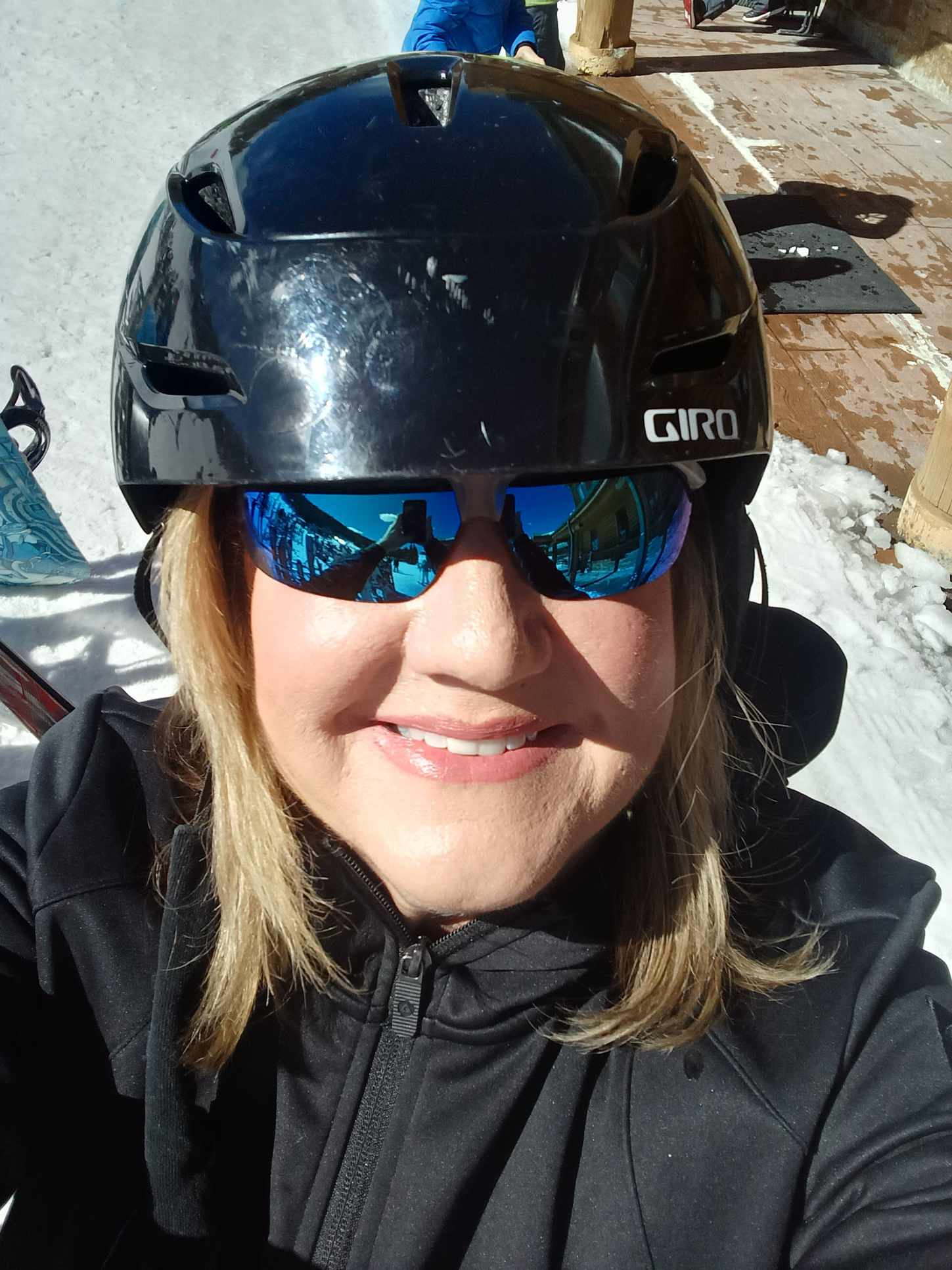 Michelle Betts, her last ski trip in March. She would be gone within 2 weeks. Miss her dearly. 