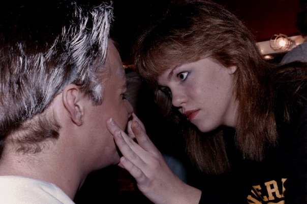 Senior Play '84 dress rehearsal