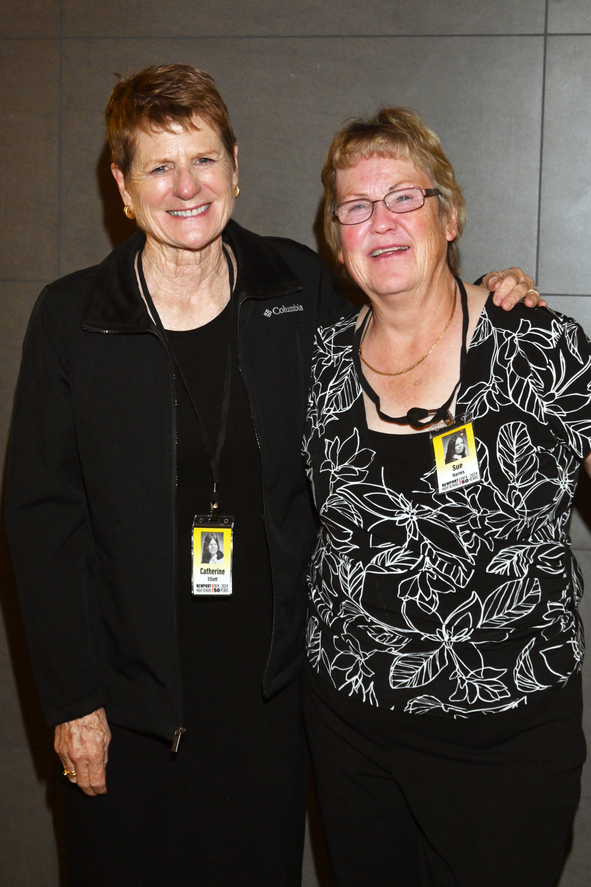 Cathie Elliott and Sue Harms