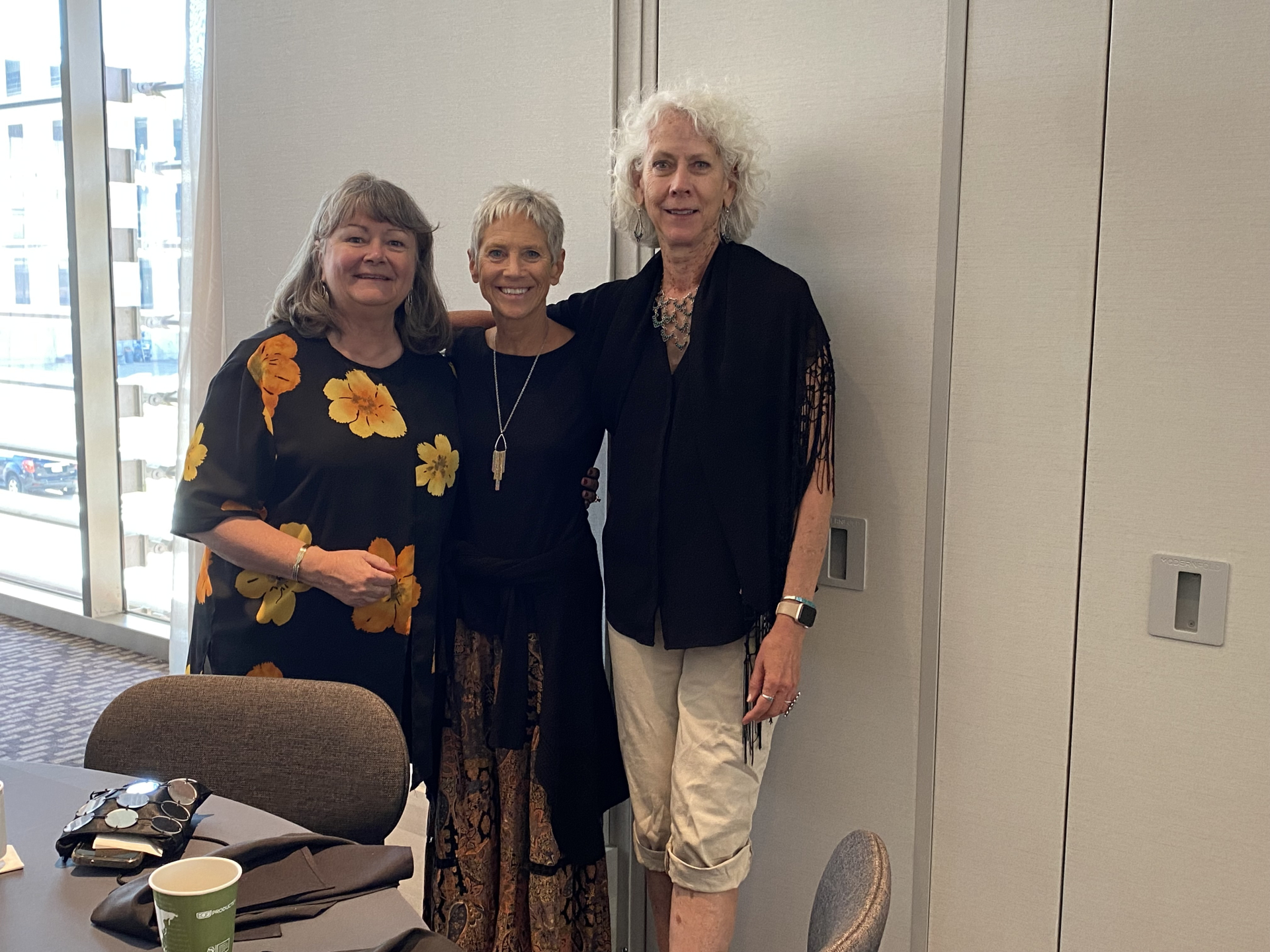 Stephanie Colmer Prince, Patty McMullen Robinette and Marilee Boe