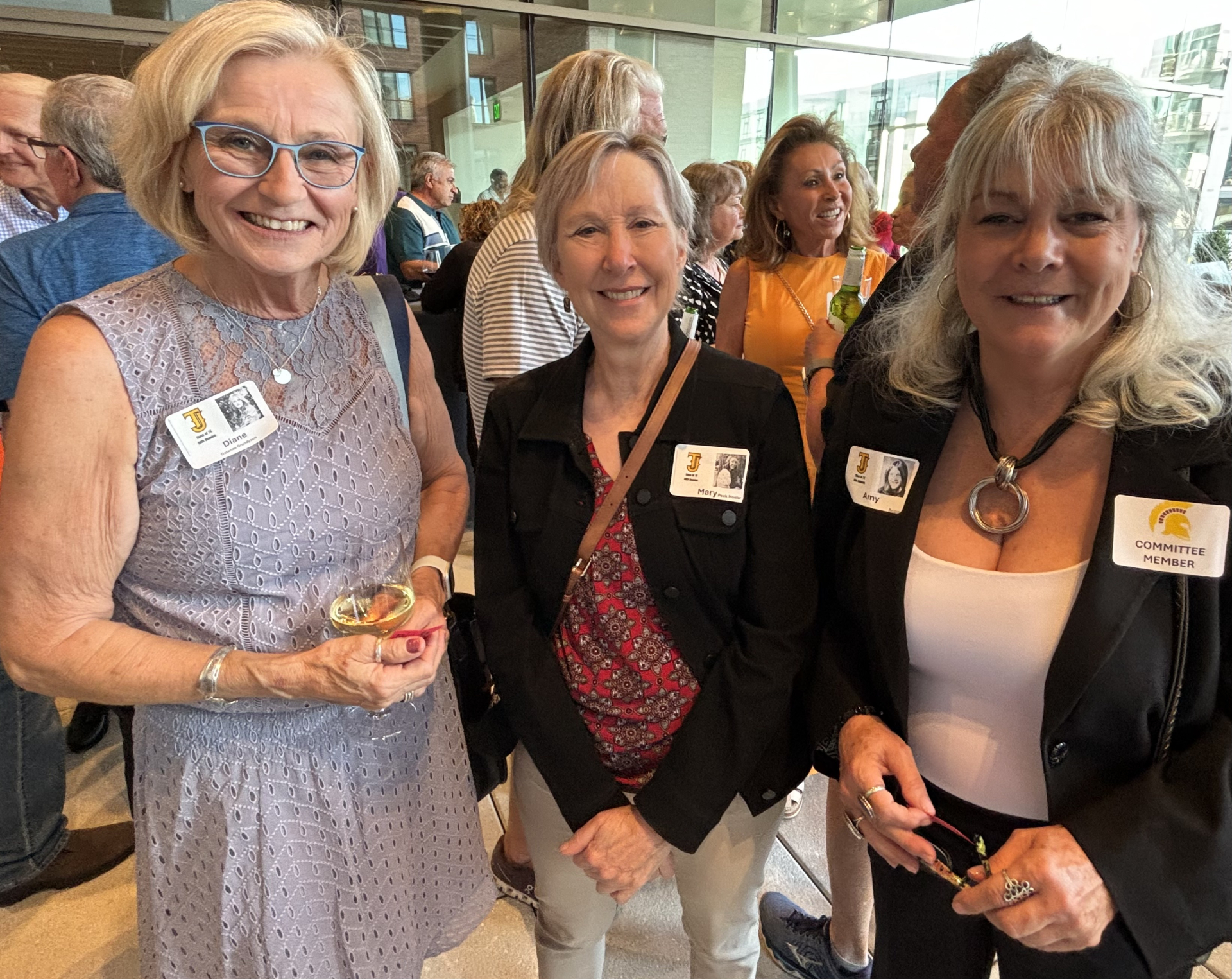 Diane Ostenaa Grundyson, Mary Peck Hoefer, and Amy Reigan
