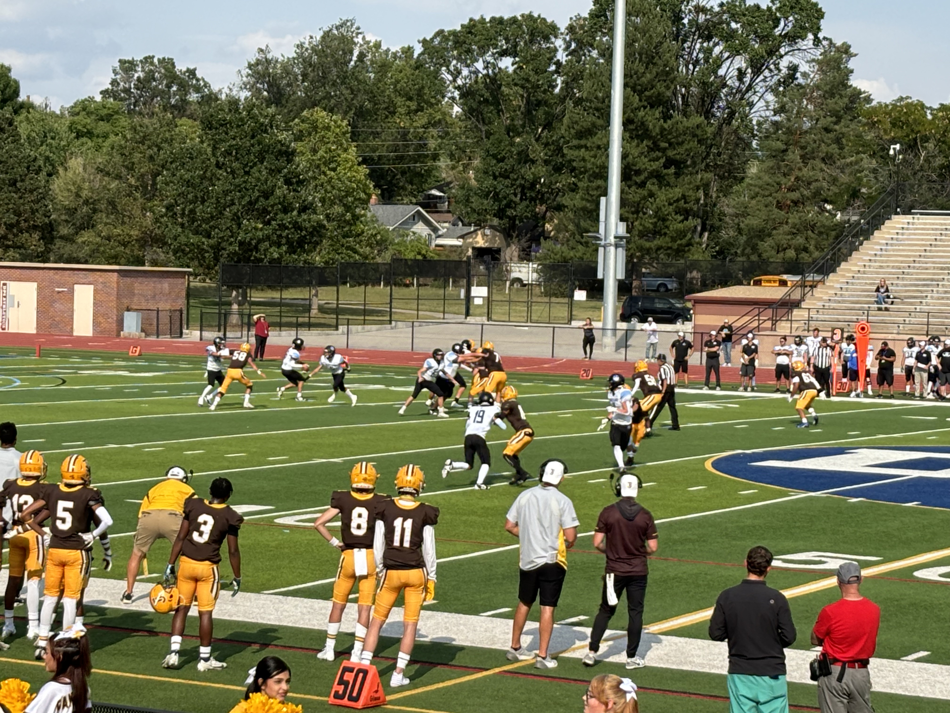 Mighty Spartans beat Mountain Range in home opener
