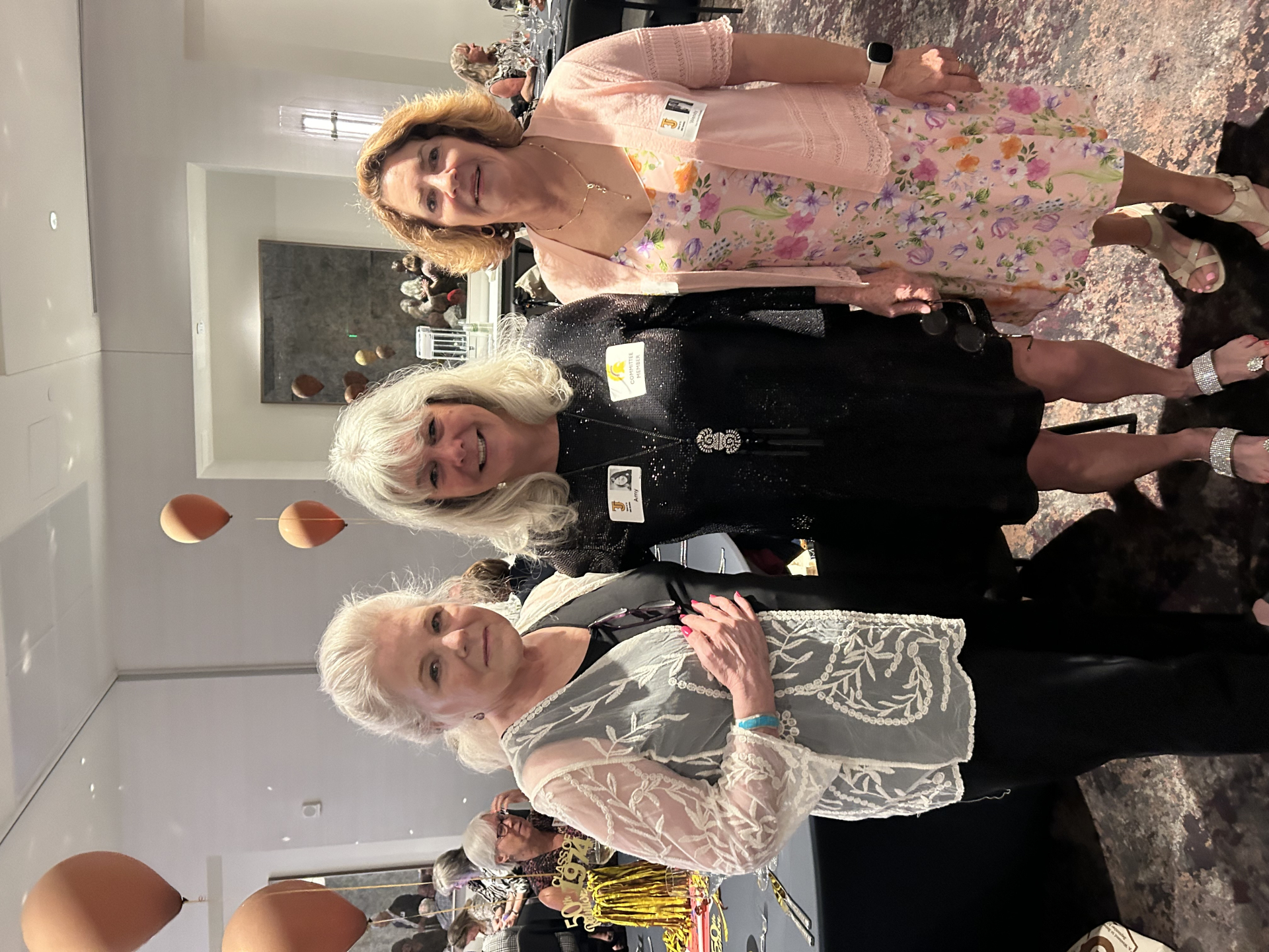 Carol Biewick Losh, Amy Reigan, and Wendy Van Name