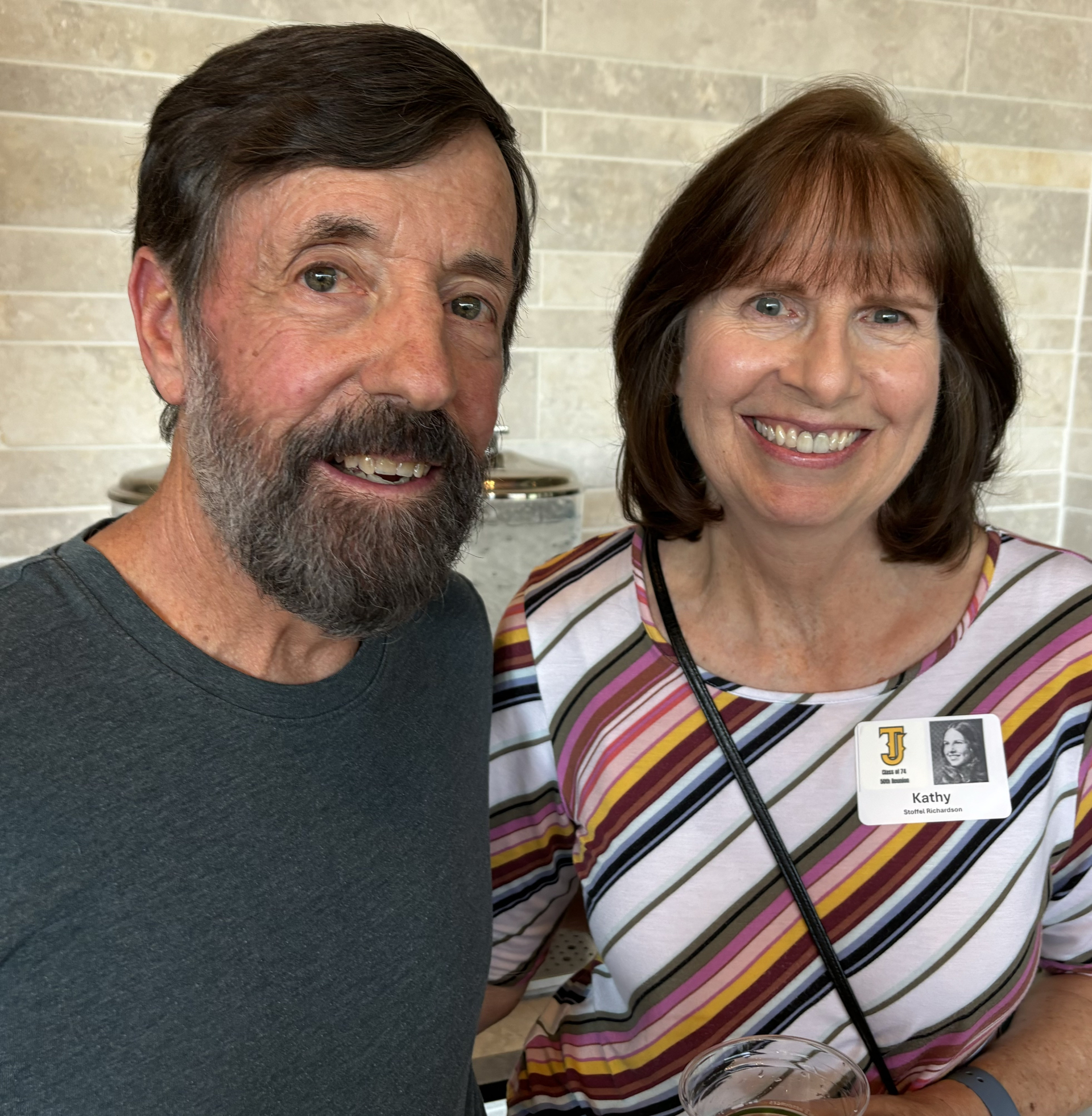 Kathy Stoffel Richardson and husband, Rod