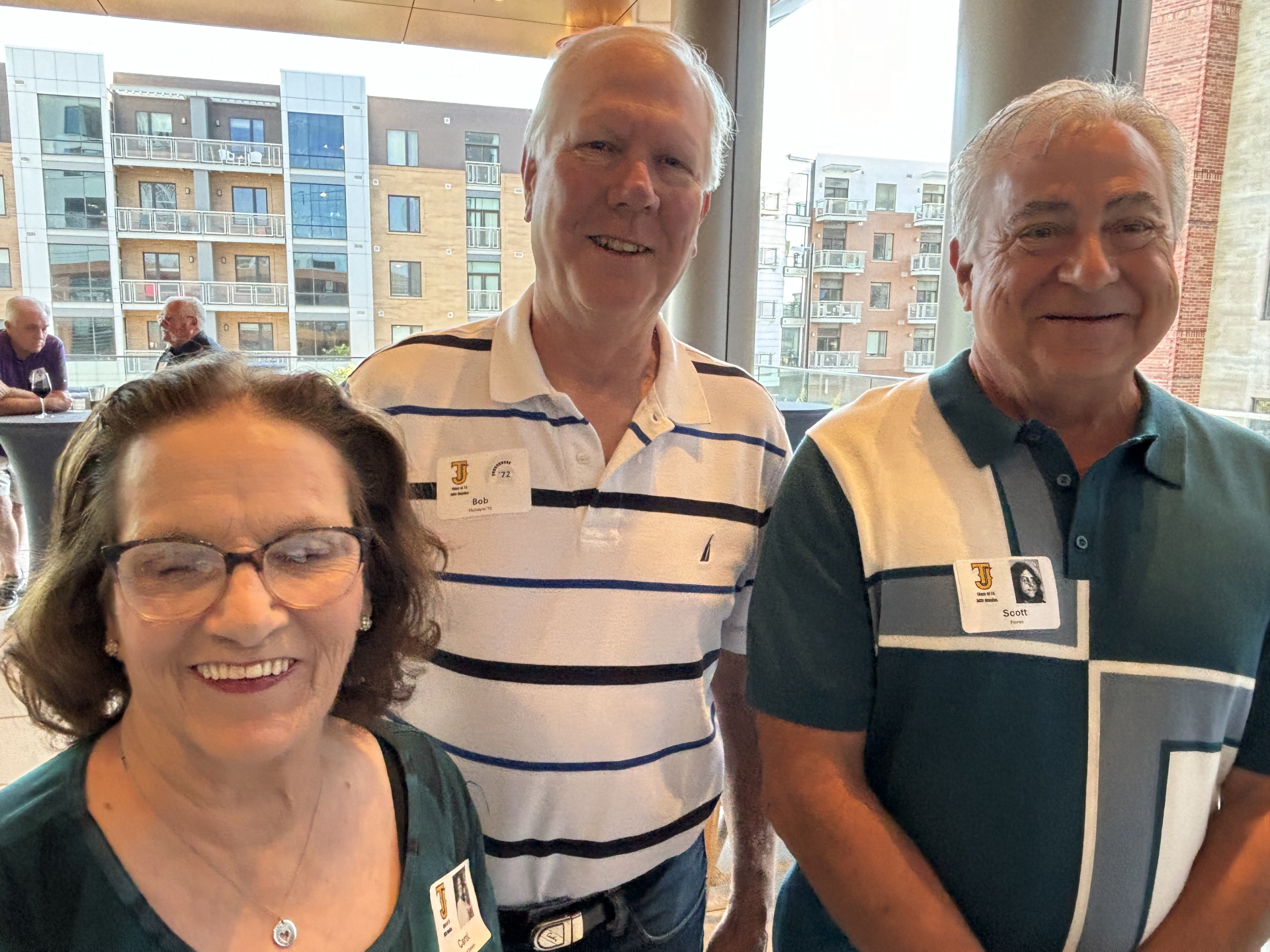 Carol Crist Gleason, Bob McIntyre, and Scott Flores