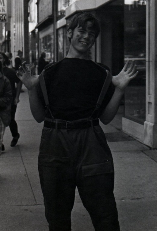 Harris in Rube Band uniform