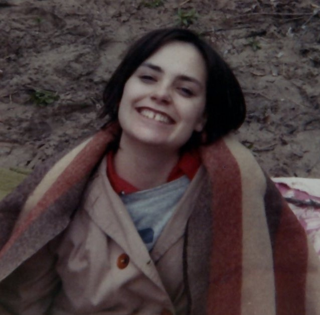 Becky Trinen at Warren Dunes after Senior Prom