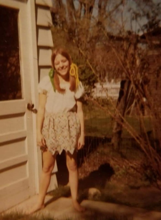Lil Abner (Senior play outfit. I was Dee Moons wife...lol. Fun times!)