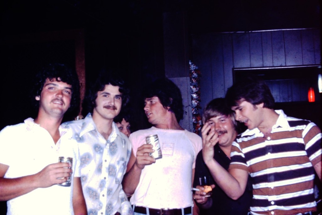 A long ago night at the Bungalow. Still miss Patterson and Klotz.