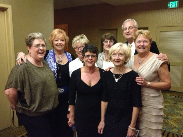 Bobbie Whitaker Smith, Sandra Cheney, Beth Banks Dills, Mary Bell Myers, Teen Wright Foshay, Jan Croes Davis, Donald Strickland, Frances Carmichael Wiedeman