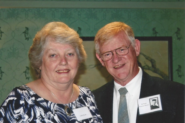 Lucki & Bill Dozier
1st reunion attended, traveled the fartherist and came the greatest distance