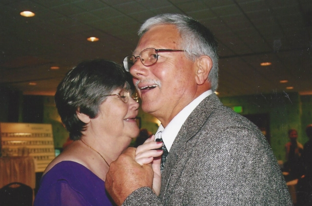 Betty Hardee and Bruce Myers