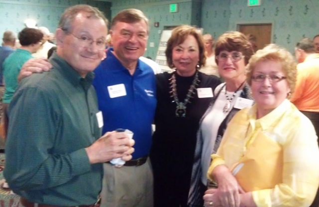 ??, Wayne Foshay, Lorraine Elliott, Teen Foshay, Gail Barbee Barrett