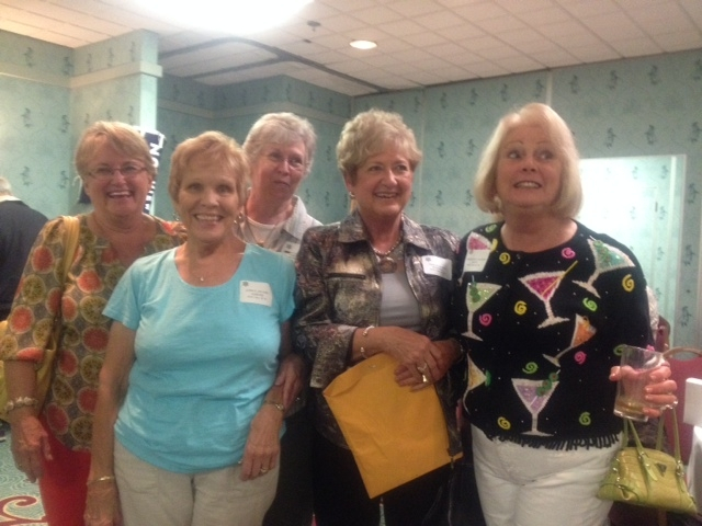 Andee Eason Crews, Linda Adams Nyborg, Elaine Smith Anderson, Phyllis Glines Bernard, Karolyn McAdoo Shaw