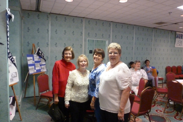 Peggy Clanton, Laura Rottler Nuttycombe, Pat Gorman Zirkle, Bobbie Whitaker Smith