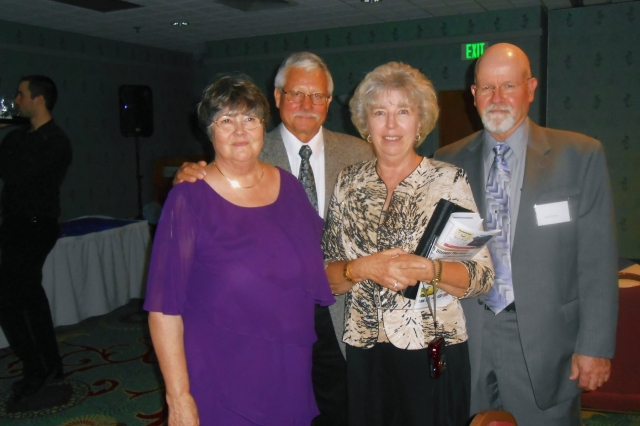 Betty Hardee & Bruce Myers,
Jane Mosher & Earl Werline