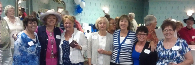 Pat Gorman Zirkle, Sandra Cheney, Frances Carmichael Wiedeman, Jan Croes Davis, Laurie Keller Daddona, Mary Bell Myers, Ruth Peele Kollath