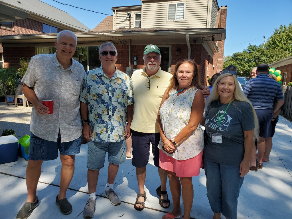 Roger Ulmer, Jack Barbier, Don DeLaura, Jeannette Lemanske Klanow, Carol Appleton Holloway