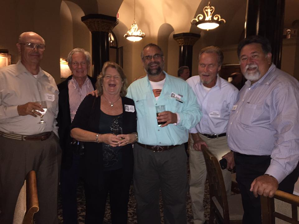 Chuck Burk (Nancy LeRoys husband), Jeff Paige, Jan Mayer-Rodriguez, Rick Prietz, John Alessandro (Pam Killebrews husband), Miguel Rodriguez (Jan Mayers husband)