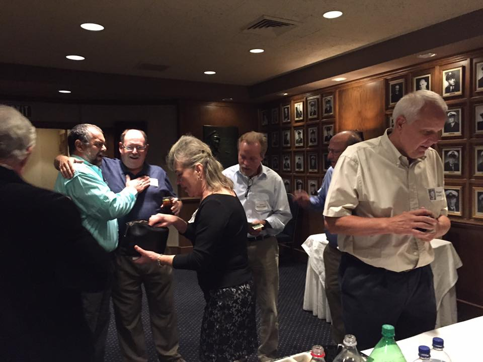 Rick Prietz, Gary Hill, Kathy Goodner Baldwin, Roger Ulmer. Other people are various non-classmate spouses
