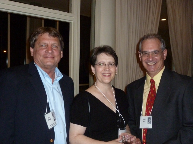 Ed Chase, Mark Reile (and wife Nancy) (photo courtesy of Nancy Abeli DAmore-Chase)