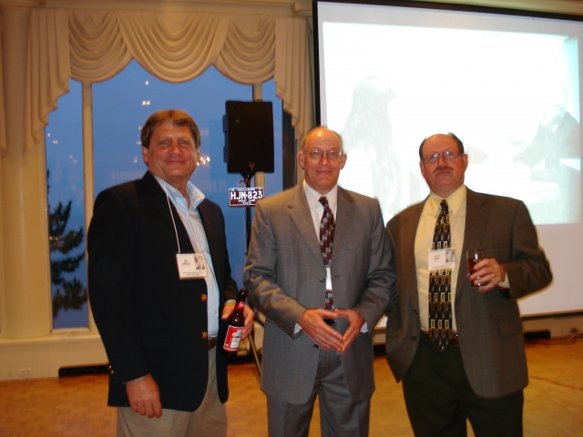 L to R: Ed Chase, Rick Brown, Gary Hill(photo courtesy of Sue Gallego)