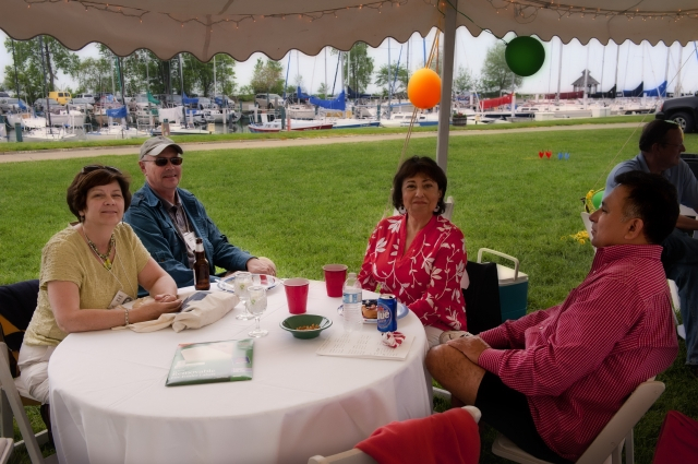 Nancy LeRoy Burk & Chuck Burk, Susan Gallego & Jesse Villegas --(photo courtesy of Scott Spagnoli)