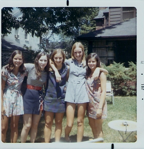 Nancy LeRoy, Kathi Simon, Nancy Nixon, Kitty Markey, Jan Mayer