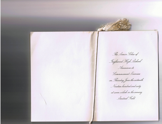 Souvenir Announcement Inside