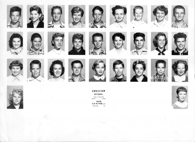 8th Grade - Crozier Jr. High - Mrs. Cantrell (Photo courtesy of Jim Skelton)