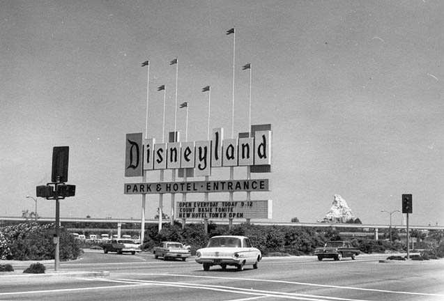Disneyland in the late 50s or early 60s.