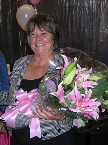 Helene DuBois - at her retirement party at Mattel (after almost 30 years!)