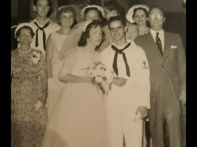 Phyllis Marins Wedding 1960