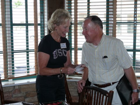 Donna Rusher and Rich Miller
