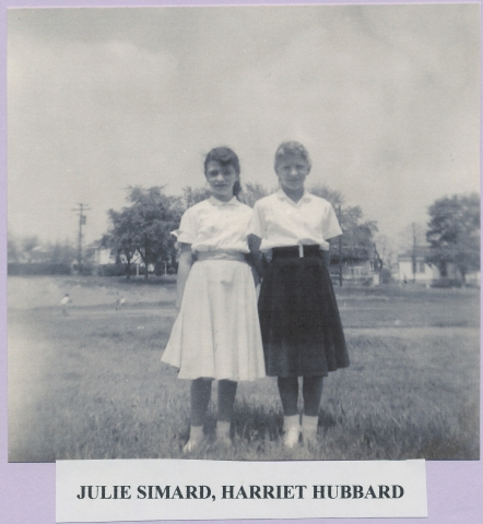 Ballman School Julie Simard, Harriett Hubbard