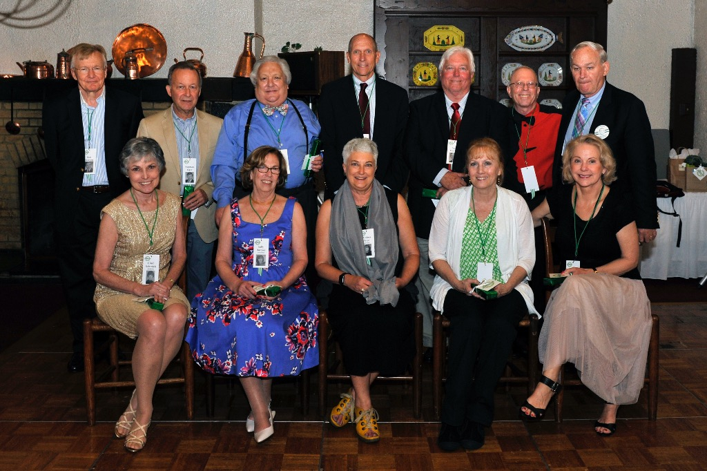 Full Events Committee: Front: Cindi Schmick, Sally Burtner, Andrea Price, Janice Bryant, Karen Noonan; back: Ron Sherrow, Norm Kiger, Mike Burrows, John Hill, Tom Herron, Steve Krensky, Tom Meleney