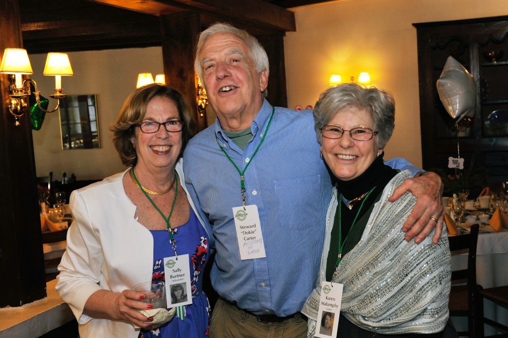 Sally Burtner Schofield, Dukie Carter, Karen Malamphy Carter