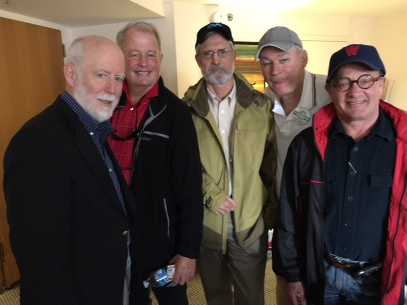 Ned Schultz, Jim Adair, Tom Haselton, Tom Meleney and Tony Vitto