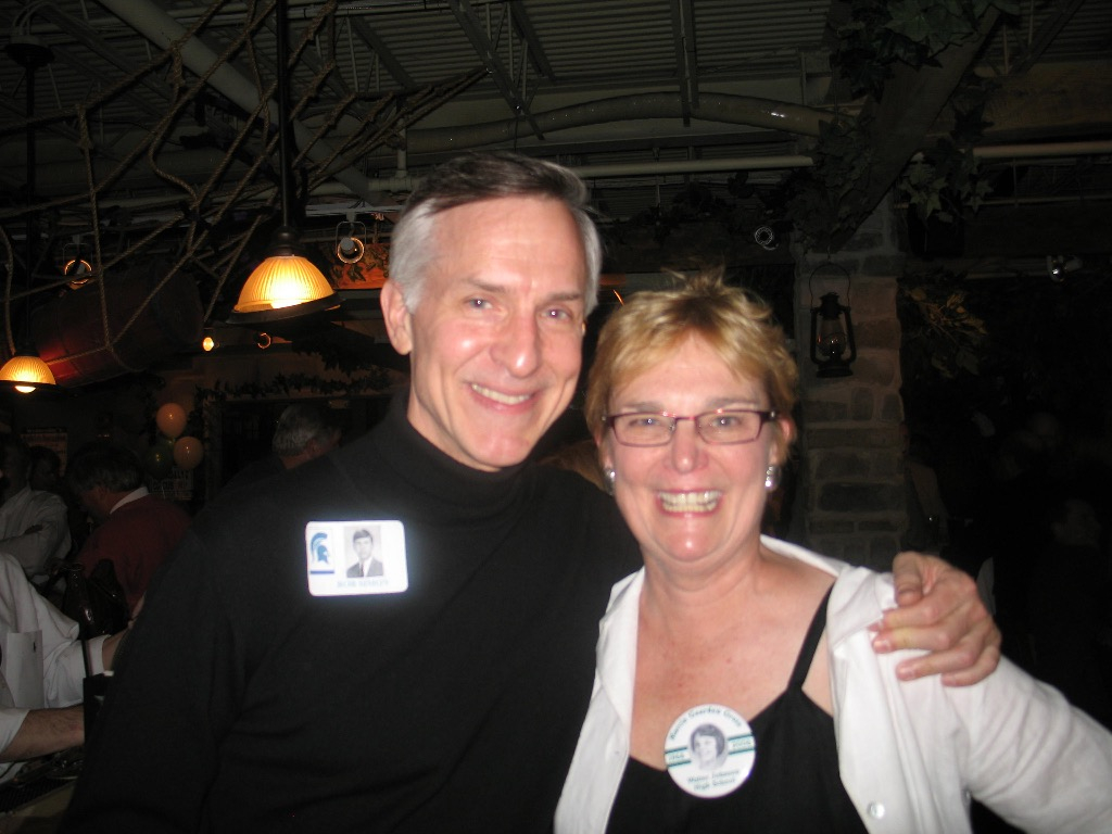 Rob Simon, Marcia Gaarden @ 40th reunion