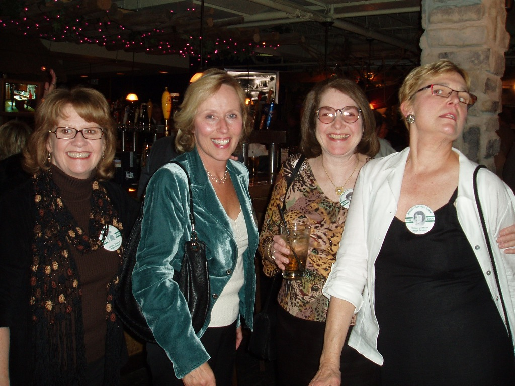 Janet Kathy Marilyn Marcia @ 40th reunion