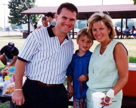Cheryl and Dave Terkoski at 20th reunion