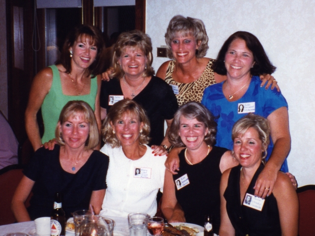 Karen, Julie, Kim, Julie, Shelly, Mary Ellen, Kim and Jana