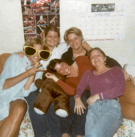 Kim D, Julie J, Connie C, Lynn S and Cheryl B at Eastern Kentucky.