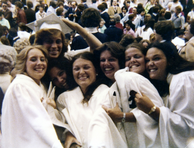 Judy, Kim D, Julie, Kim J, Kim O, Leslie, Tammy GRADUATION!!