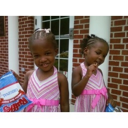 Kwayus girls again. Daddys lil angels. Yeah right!!!
